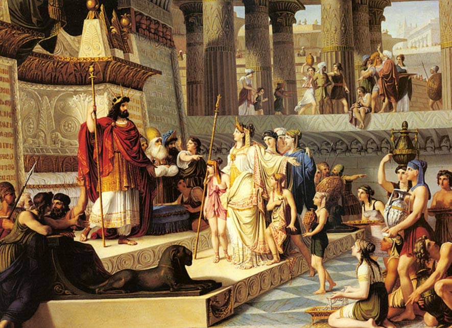Soleiman and queen of sheba